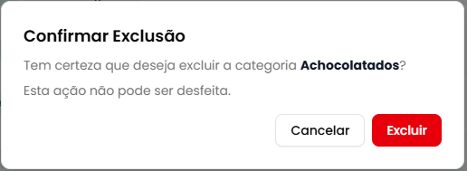 Diálogo de confirmação