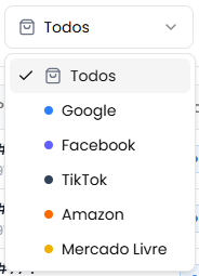 Filtro de marketplace
