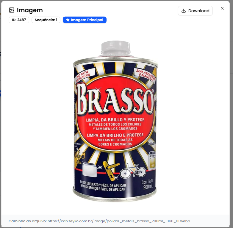 Visualização em tela cheia